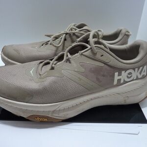 HOKA One One  Transport  Dune /Beige Men Shoes   sz 9.5 D  Golf Basketball